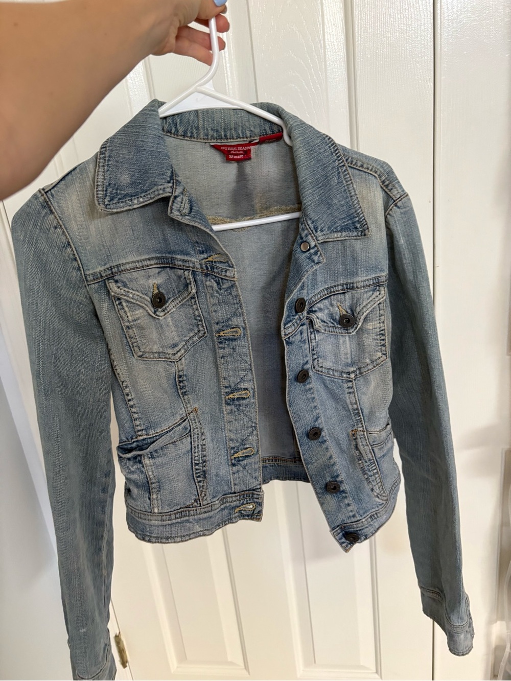 Light Blue Denim Jacket - Guess - Women